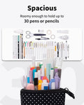 Standing Pencil Case, Telescopic Pen Pouch, Portable Pencil Holder, Kawaii Stand up Pencil Case, Spacious Pencil Pouch for School Office Supplies